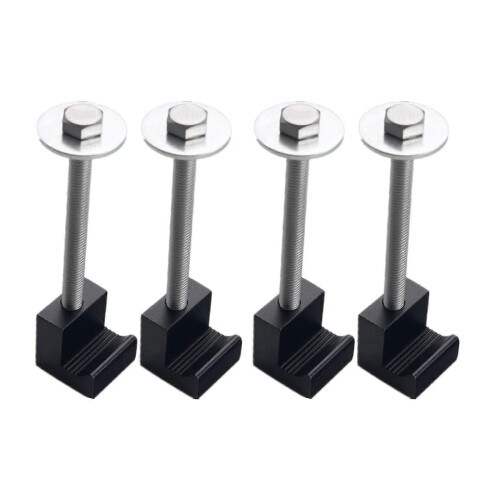 Truck Tie Downs J Hook Crossover Universal Mount Black 2