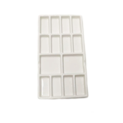 Ceramic Watercolor Paint Palette with 9 Wells 1