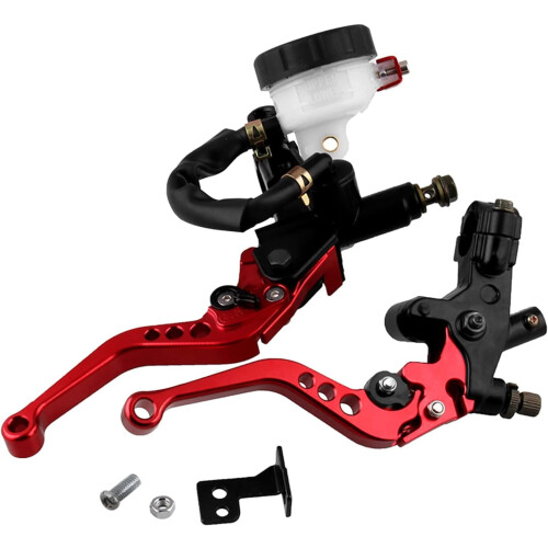 Handlebar Brake Master Cylinder and Clutch Lever Set for