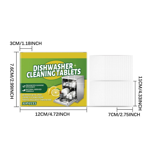 Dishwasher Detergent Sheets Eco-Friendly Plastic-Free 60 2