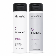 Zenagen Revolve Women Thickening Shampoo & Conditioner 6.75 Oz Set