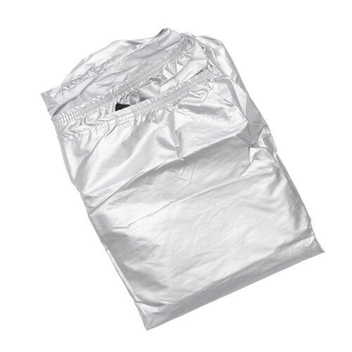 Motorcycle Cover Waterproof Universal Silver