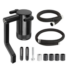 Tanque Coletor de Óleo 5.7 HEMI Z-Bracket Billet Catch Can para Charger para 300 6.4L Separador de Ar e Óleo Preto