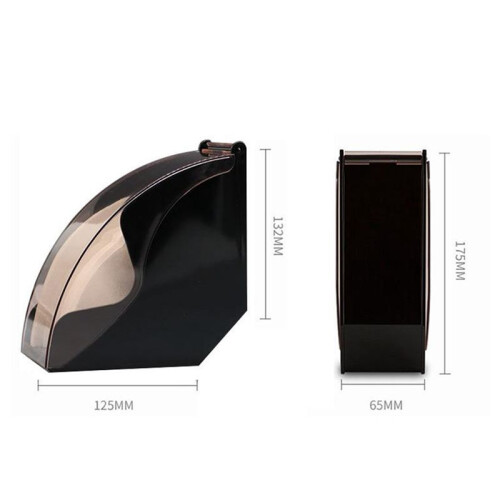 Acrylic Coffee Filter Holder with Dustproof Cover 1