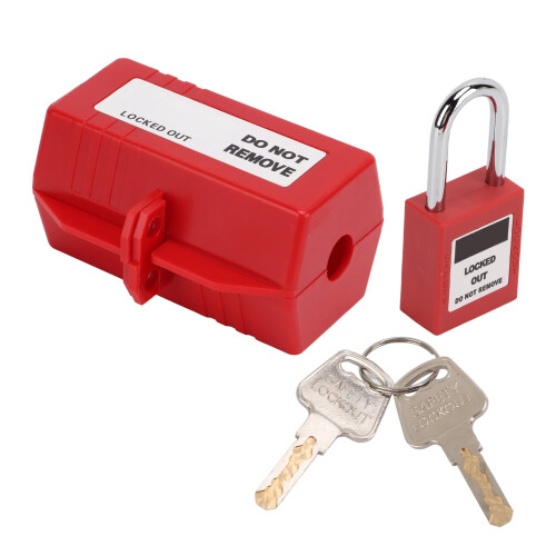YOUTHINK Electrical Plug Lockout Device 38mm Key 100-220V 2