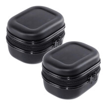 Fishing Reel Bag Set PU Hard Shockproof Case 2pcs