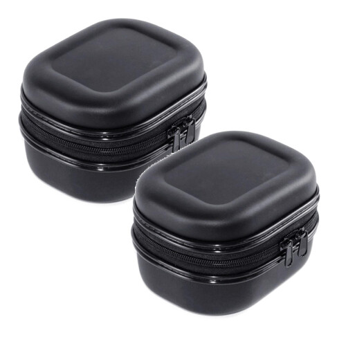 Fishing Reel Bag Set PU Hard Shockproof Case 2pcs
