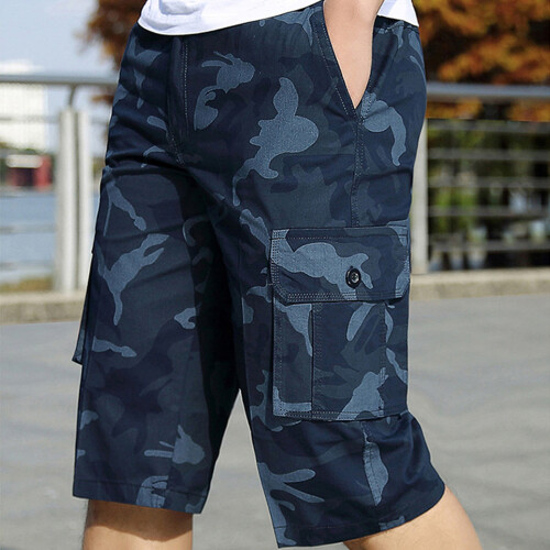 Awdenio Men's Athletic Cargo Shorts Relaxed Fit 1