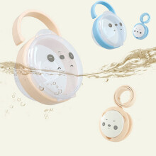 Silicone Pacifier Holder Chain with Storage Case 1 Set