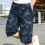 Awdenio Men's Athletic Cargo Shorts Relaxed Fit 5