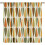 Mid-Century Modern Curtains Atomic Starburst Pattern 1