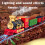Electric Train Set for Toddlers Battery-Powered with Sound 4