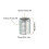M8 to M6 Thread Adapter Sleeve Reducing Nut 10 pcs 2
