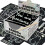 Reflective Scratch Art Paper Mini Notes with Black Coating 2
