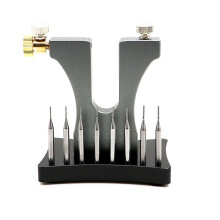 Stainless Steel Watch Screw Removal Kit 8 Sizes 0.6-0.9 mm