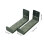 Surfboard Bracket Rack Iron Wall-Mounted Hook with Foam 2 3