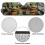 Windshield Sun Shade for Jeep Wrangler Compass Gladiator 6