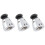 Pressure Cooker Relief Jigger Valve Set 3 Pcs Black Metal 5