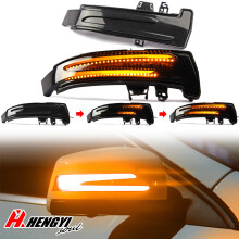 Dynamic Side Mirror Turn Signal Lights for Mercedes Benz C