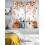 Pumpkin Sheer Curtains 52x72 Inch Fall Orange Brown 3