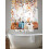 Pumpkin Sheer Curtains 52x72 Inch Fall Orange Brown 5