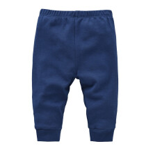 Children's Pants Solid Color Casual Basic 6M Dark Blue