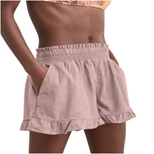 Women's High Waist Loose Athletic Shorts Black XL