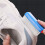 Shoe Brush Soft Bristles Ergonomic Handle 16.5x3.5 cm 2