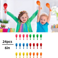 Maracas 6 inch large 24-pack