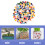 Ceramic Tile Irregular Stone 400g 3