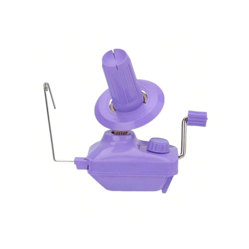 Yarn Winder Holder Purple Hand-Operated 2