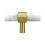 Marble Cabinet Pulls 35x60mm White 1