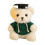 Graduation Bear Doll Soft Plush 23cm 2
