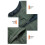 Men's Down Cotton Vest Hooded Windproof Thermal Jacket 1 pc 6
