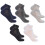 Men's Ankle Socks with Elastic Support 5 Pairs 3
