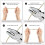 Gold Ceiling Fan Pull Chain Extension Set 13.6 inch with 5