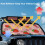 Red Strawberry Windshield Sun Shade for Jeep Wrangler and 4