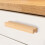 Wooden Cabinet Handles Chinese Style Solid Beech 2 pcs 192mm 3