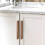 Wooden Cabinet Handles Chinese Style Solid Beech 2 pcs 192mm 4