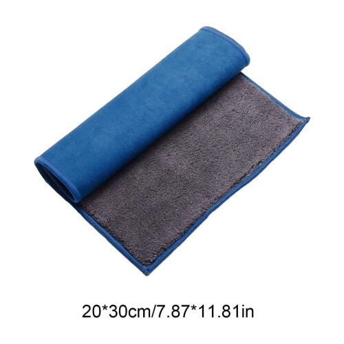 Car Wash Towel Microfiber Double-Sided 30x20cm 1