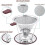 Stainless Steel Pour Over Coffee Dripper 1-2 Cup 2