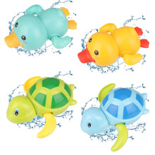 Bath Toy Set Animal Clockwork Floating Toy 4 Pack Turtle