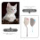 MLINS Mouse-Shaped Cat Toy with Catnip 4 Pieces 5