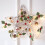 Christmas LED String Lights with Leaves and Red Fruit 20ft 4