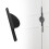 Brushed Black Semi-Circular Cabinet Pulls Aluminum 200mm 2