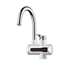 Electric Tankless Kitchen Faucet Water Heater with LED Temp