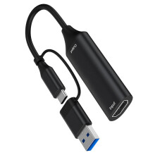USB Type-C to HDMI Video Capture Card for Live Streaming