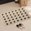 PVC kitchen woven floor mat non-slip washable TPR backing 4