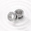Rhinestone Crystal Ear Plug Tunnels Screw Fit 1 Pair 6