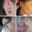 Rhinestone Crystal Ear Plug Tunnels Screw Fit 1 Pair 2